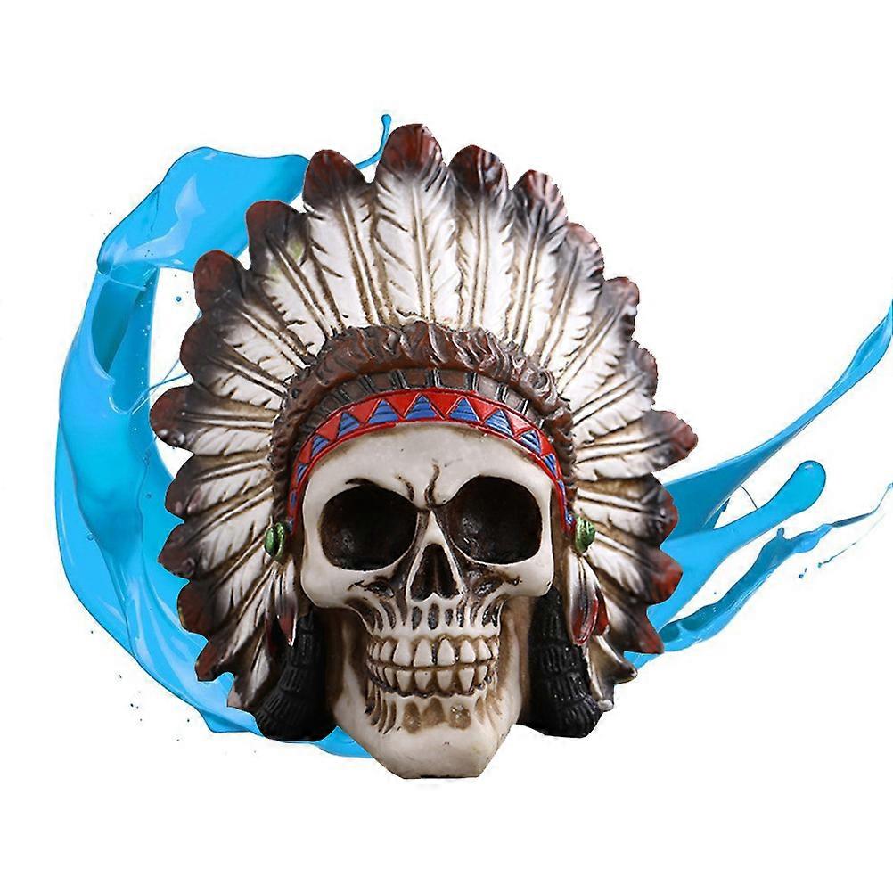 Resin Skull Halloween Skull Decoration for Festival Party Ornament