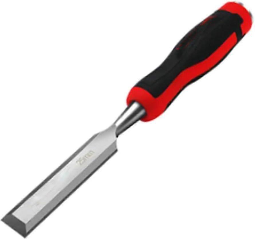 1PC Flat Wood Chisel Hand Tool Set Professional Carpentry Tool For Basic Detailed Carving Woodworkers Gouges With Ergonomic Grip (Size : 19mm)