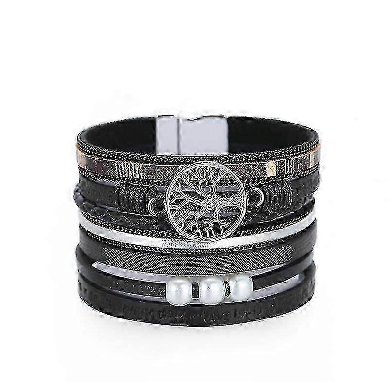 Tree Of Life Leather Bracelet