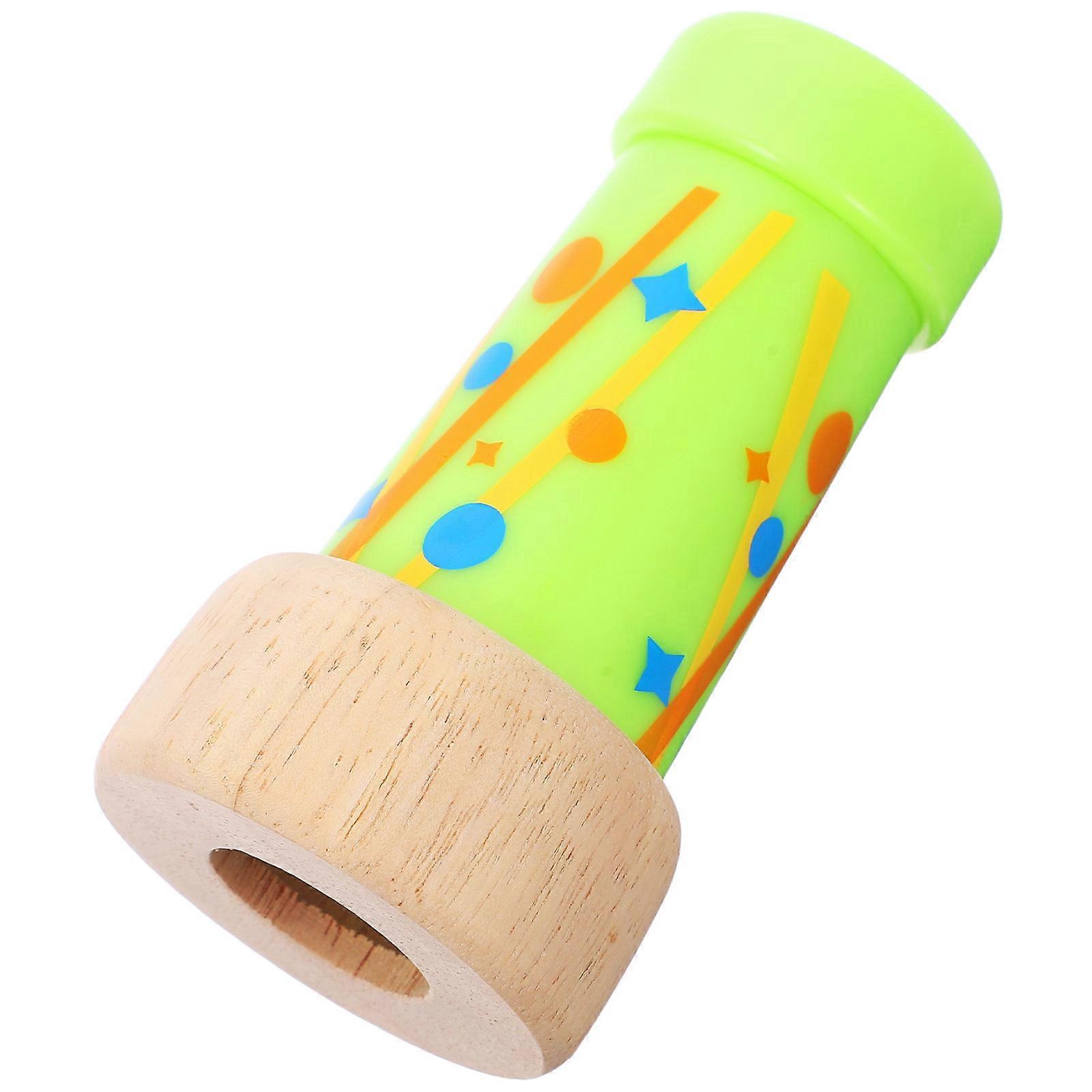 Kaleidoscope Educational Toy For Children In Light Green Color Retro Design 1Pack