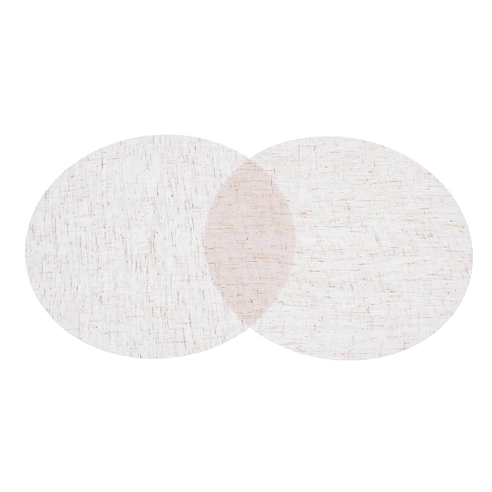 Beige Downlight Diffuser Lamp Shade for Soft Light 10Pcs Nursery Use
