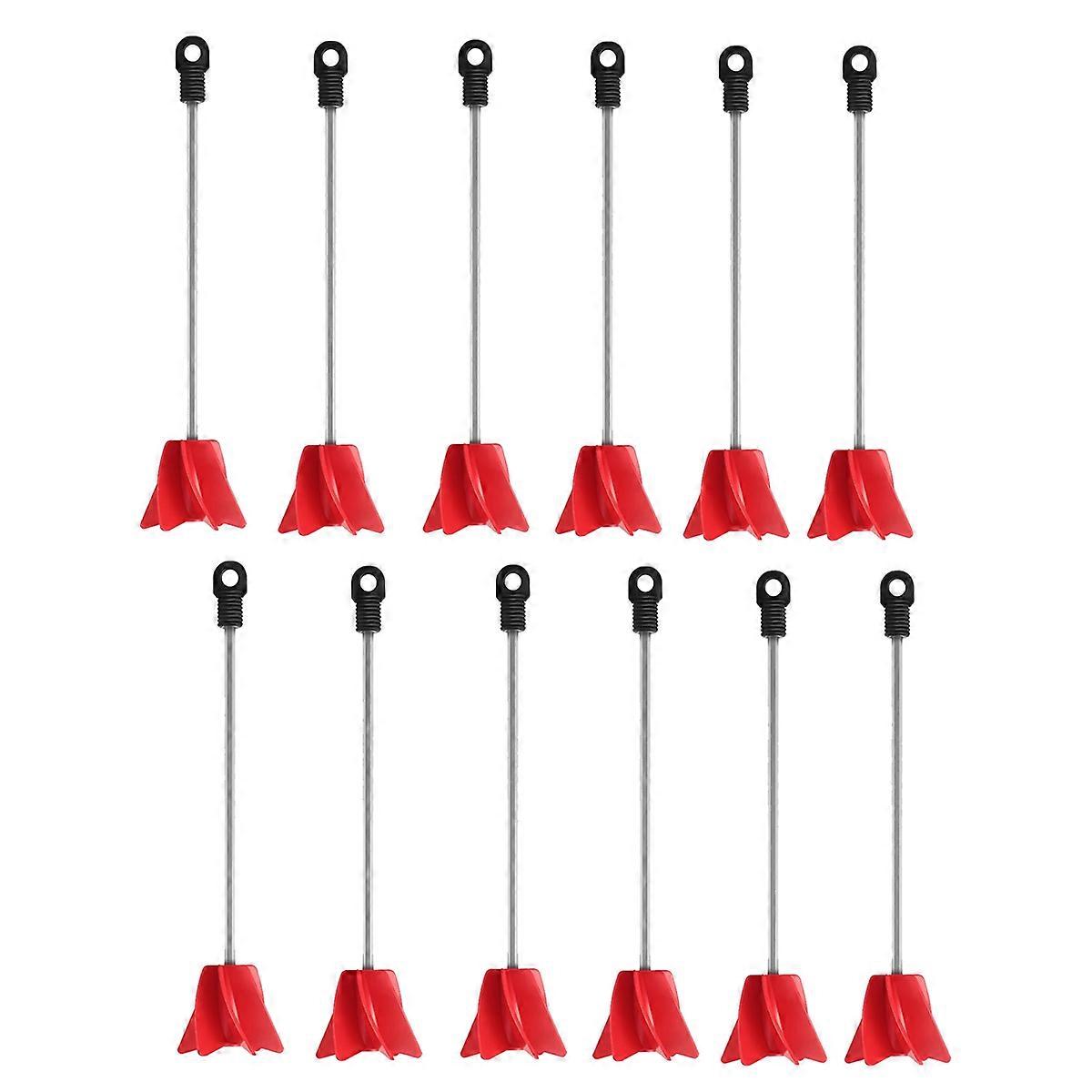 12Pcs 11In Paint Stirrer for Drill,Drill Mixer,Paint Mixer for Drill