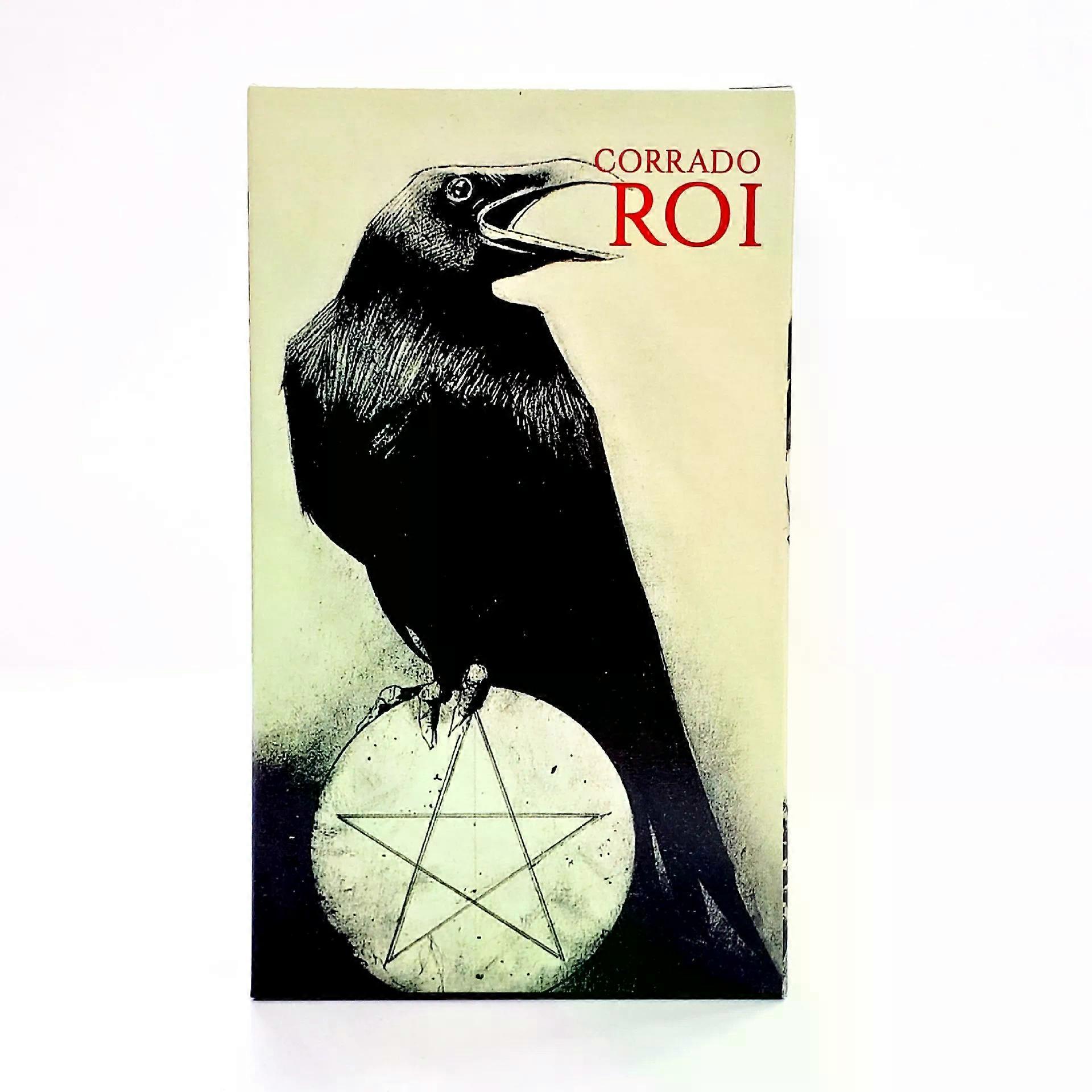 78pcs Murder Of Crows Roi tarot cards English Version Board games Fortune Telling Game Divination Tools For All Skill