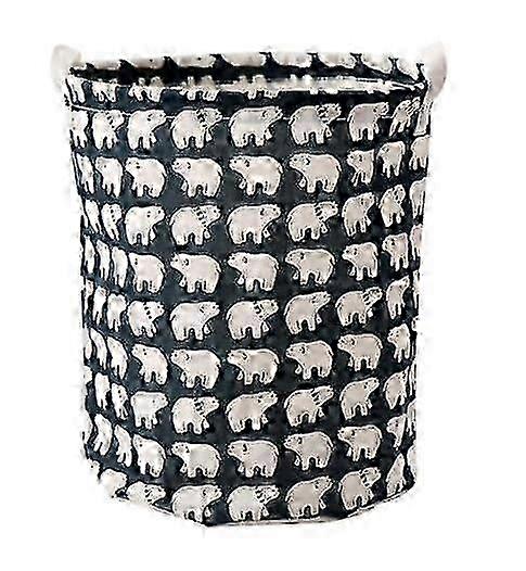 Cartoon Foldable Waterproof Storage Box with Handle for Dirty Clothes 2025