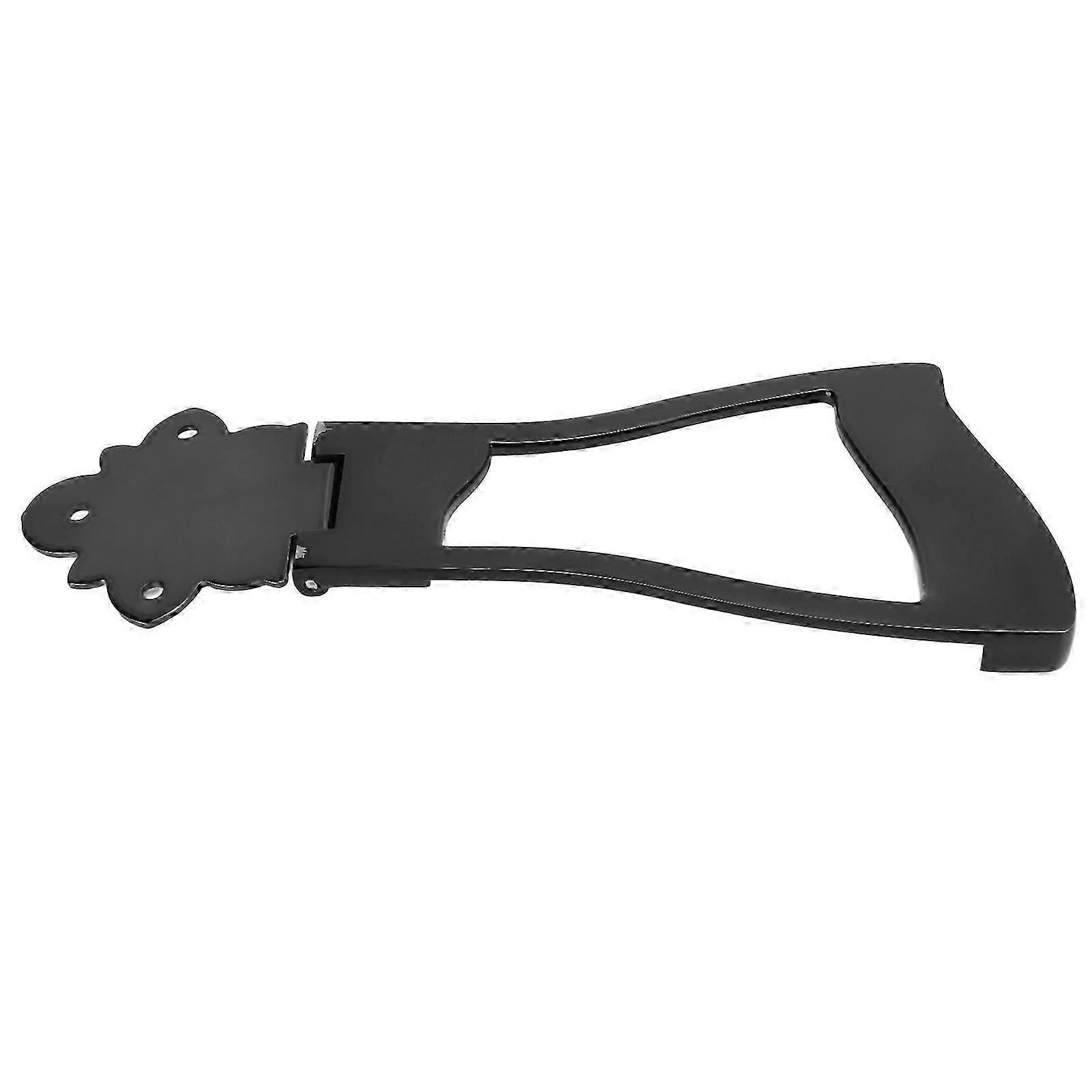 Trapeze 6-String Metal Guitar Tailpiece Replacement Part Black