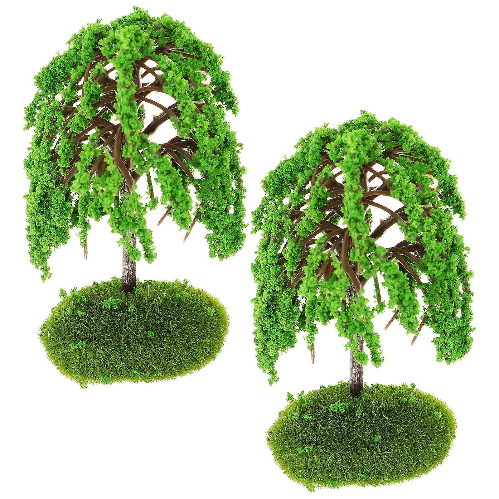 Miniature Diorama Trees Model Trees for Decoration 8Pcs Set