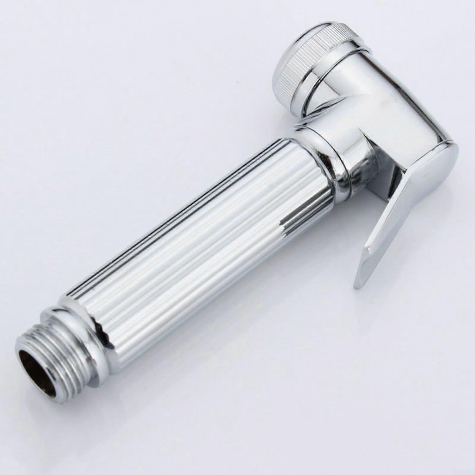 Taps Spray Shower Head Bidet Spray Shower Bathroom Kitchen Mixer Tap Handset PullOut Replacement Silver