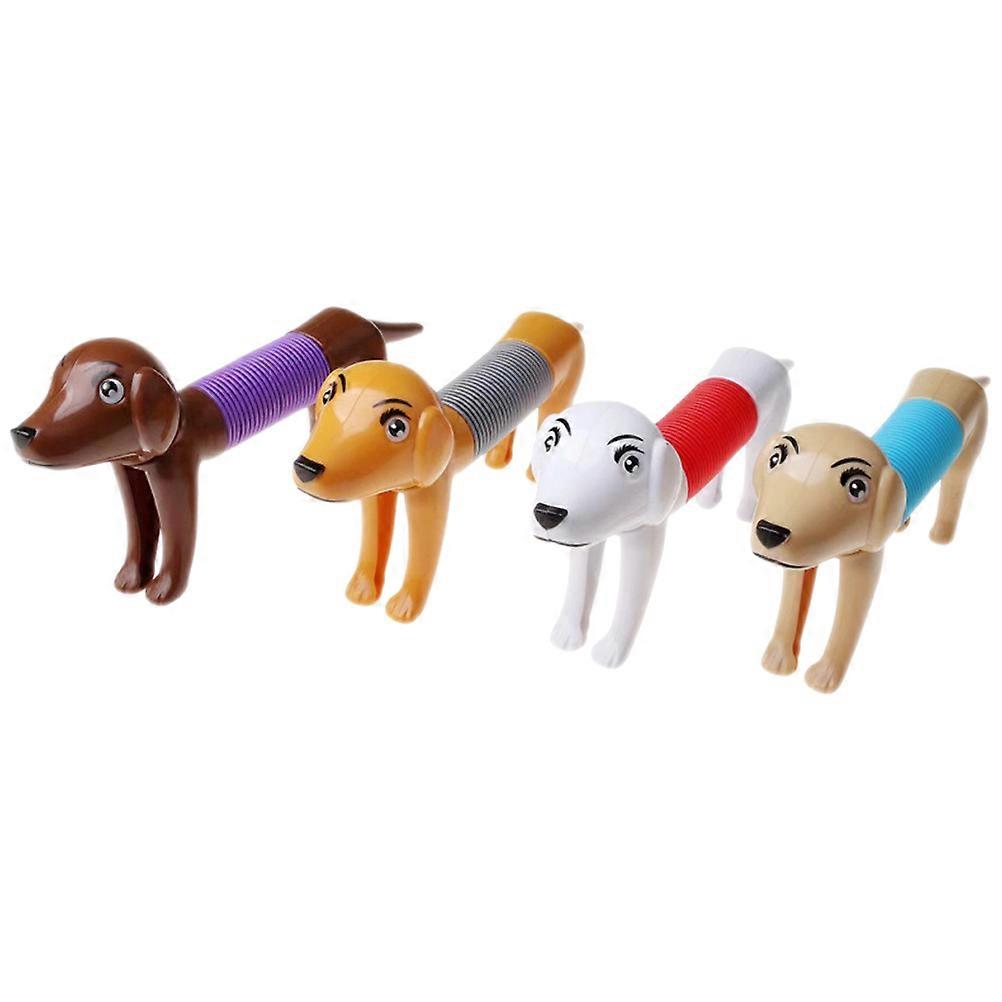 Telescopic Dog Toy For Sensory Stimulation And Party Favors In Various Colors 16 Pcs