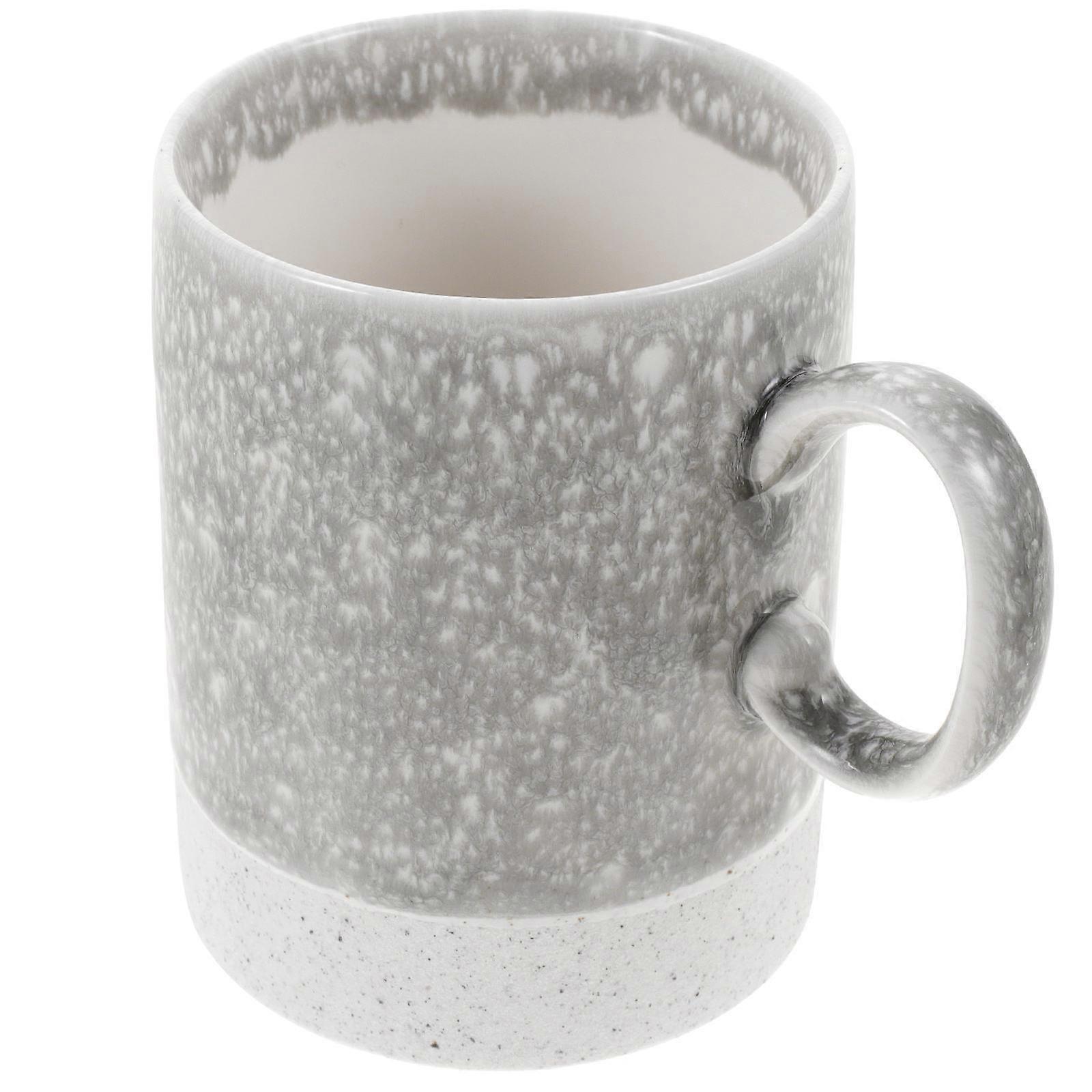 Ceramic Water Mug Collection Suitable For Office And Cafe Use Featuring Simple Design 4Pcs