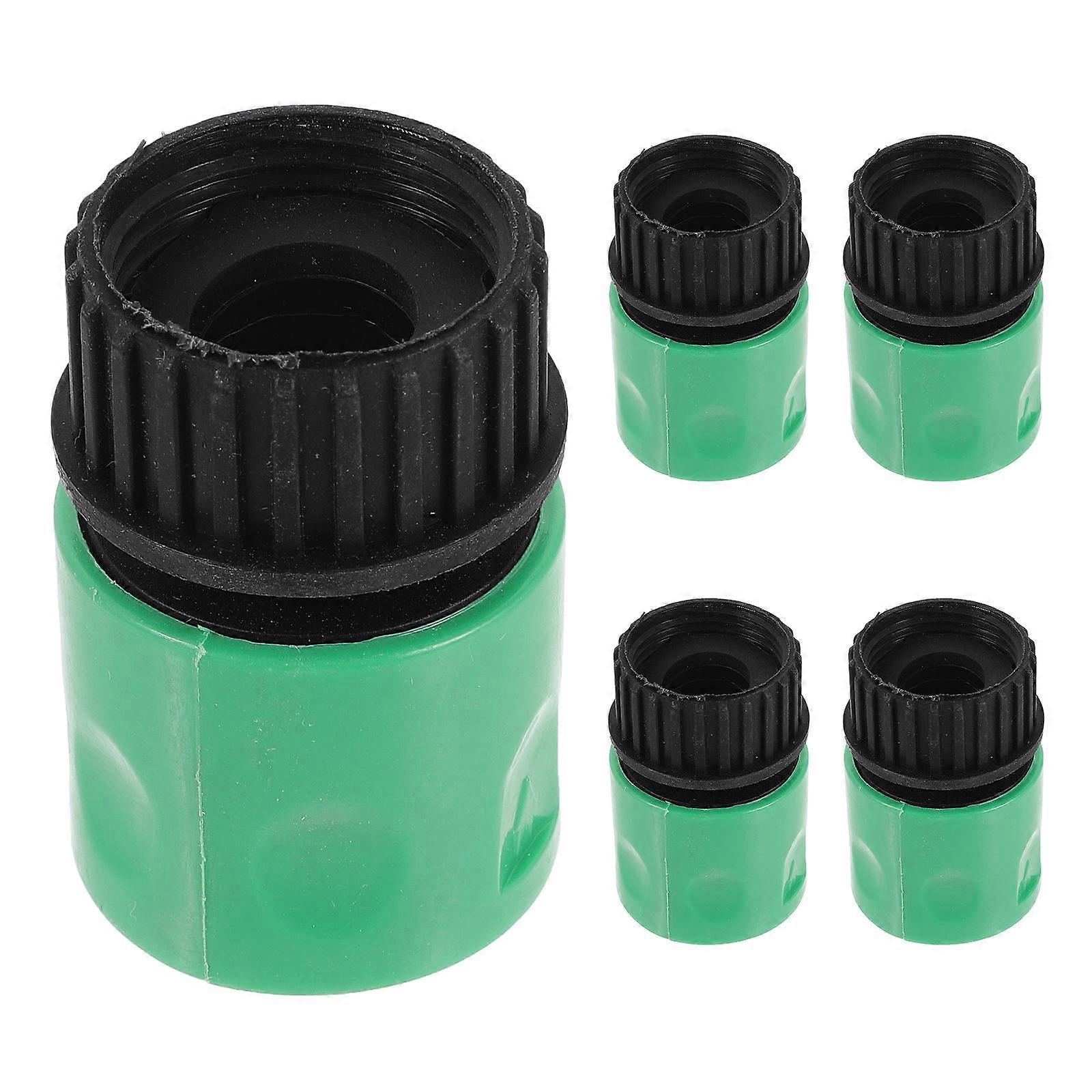 Garden Hose Adapter Quick Disconnect Connector for Faucet 12Pcs Green