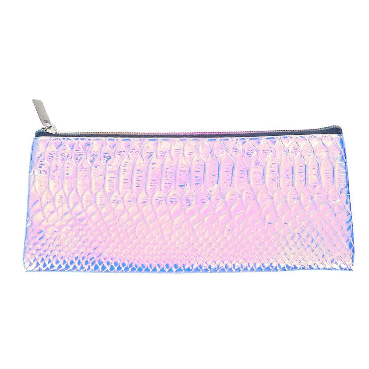 Travel Toiletry Pouch Fish Scale Texture for Storage 3Pcs Multifunctional Bag