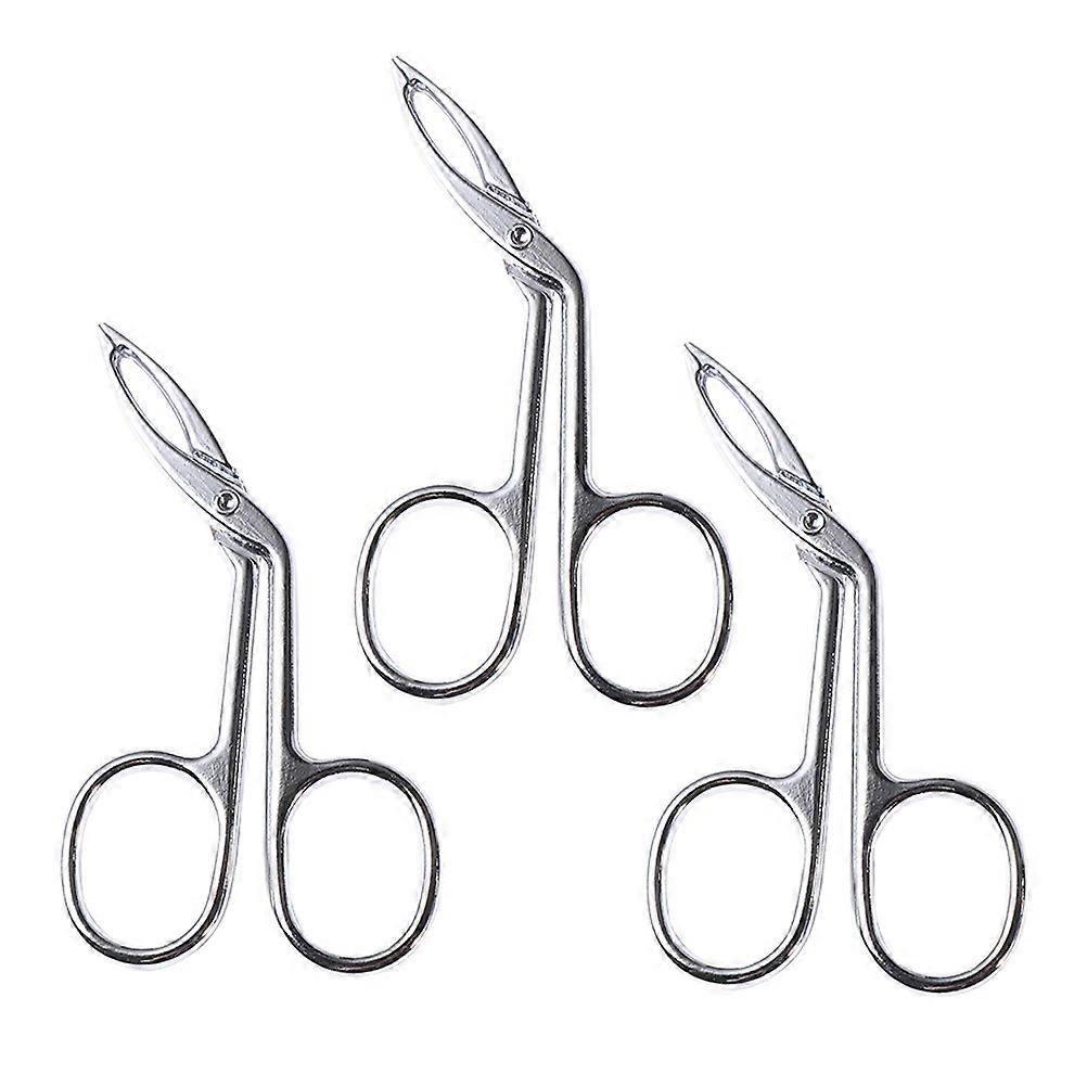 Compact Stainless Steel Eyebrow Tweezers Suitable For Home Use Or Travel 9 Pcs Eyebrow Trimming Tool