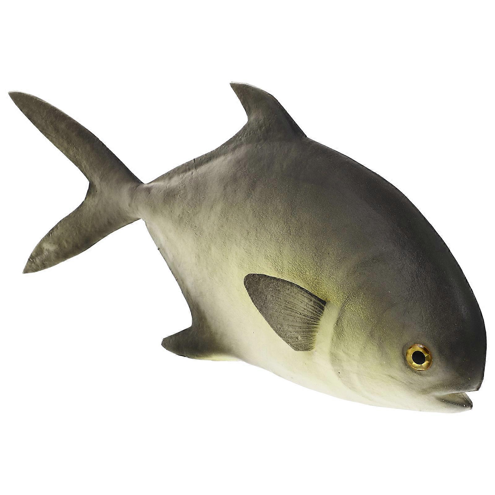 Simulation Fish Fake Fish Ornament for Decoration 5Pcs Grey PU