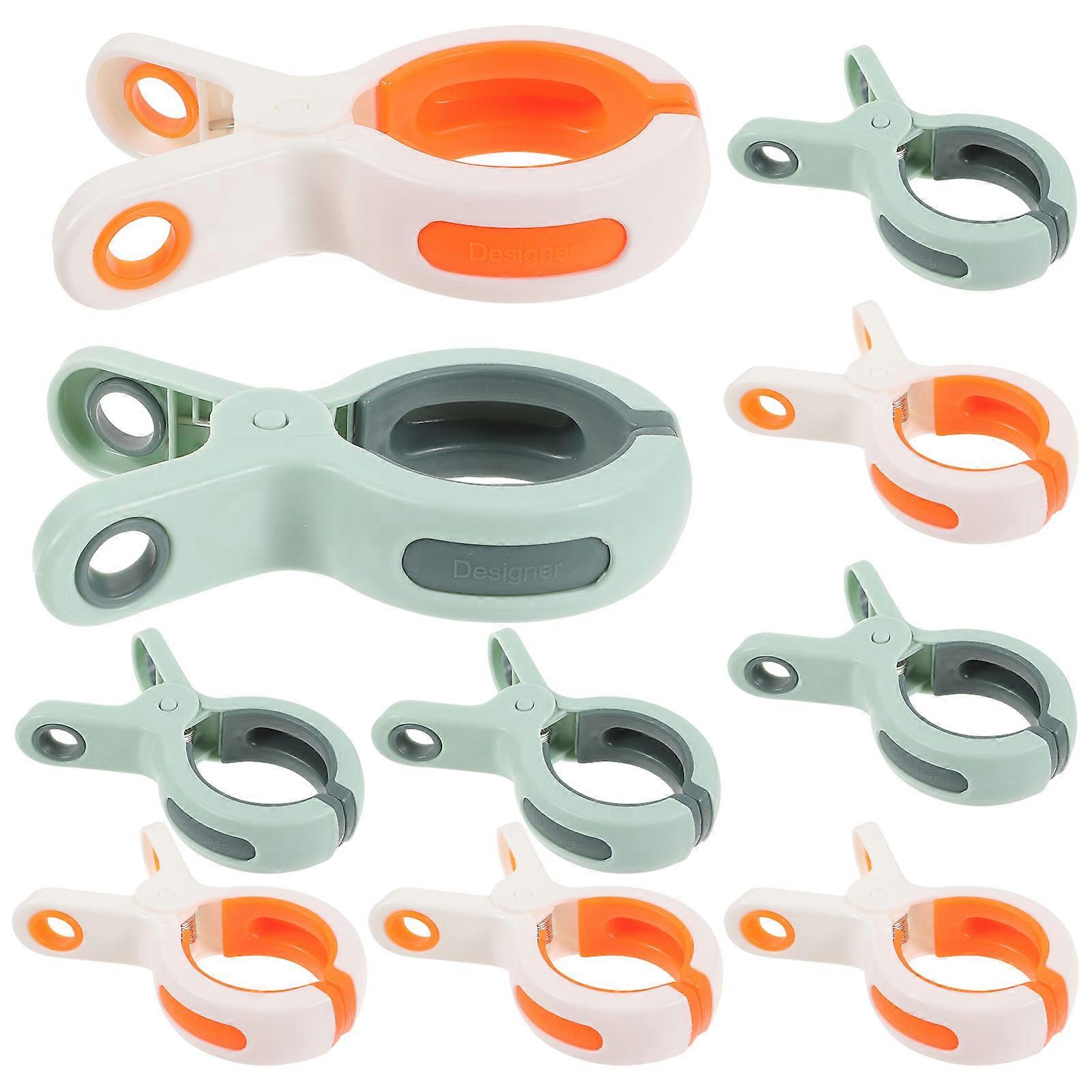 Beach Towel Clips 20 Pcs Large Plastic Clothespins For Pool Chairs Secure Clothes Assorted Color