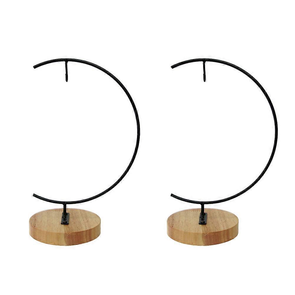 Creative G-Shaped Iron Stands for Micro Landscape Hanging Rack 6Pcs