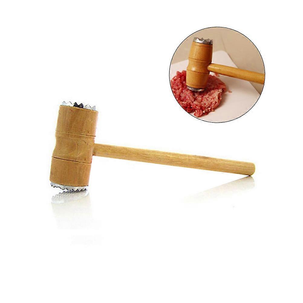 Meat Hammer Double Sided Mallet Tool for Tenderizing Meat 3Pcs