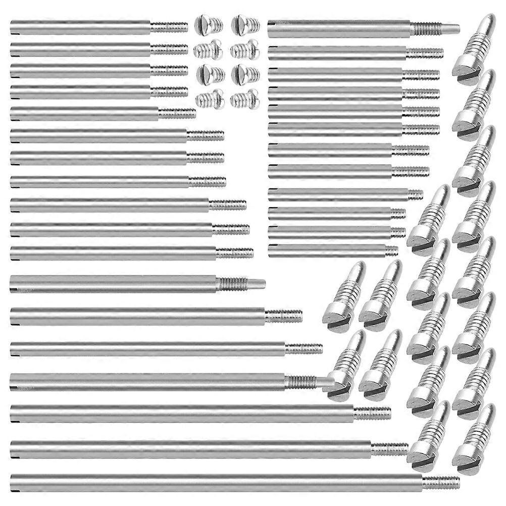 Bassoon Repair Kit Screw Replacement Tool Rollers Parts 5Sets Silver