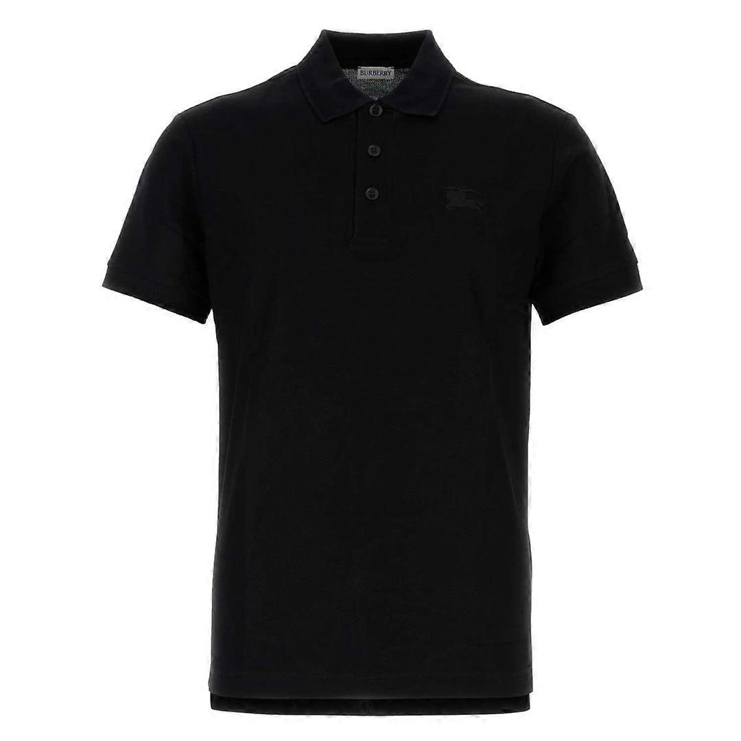 Burberry Eddie EKD Black Polo Shirt