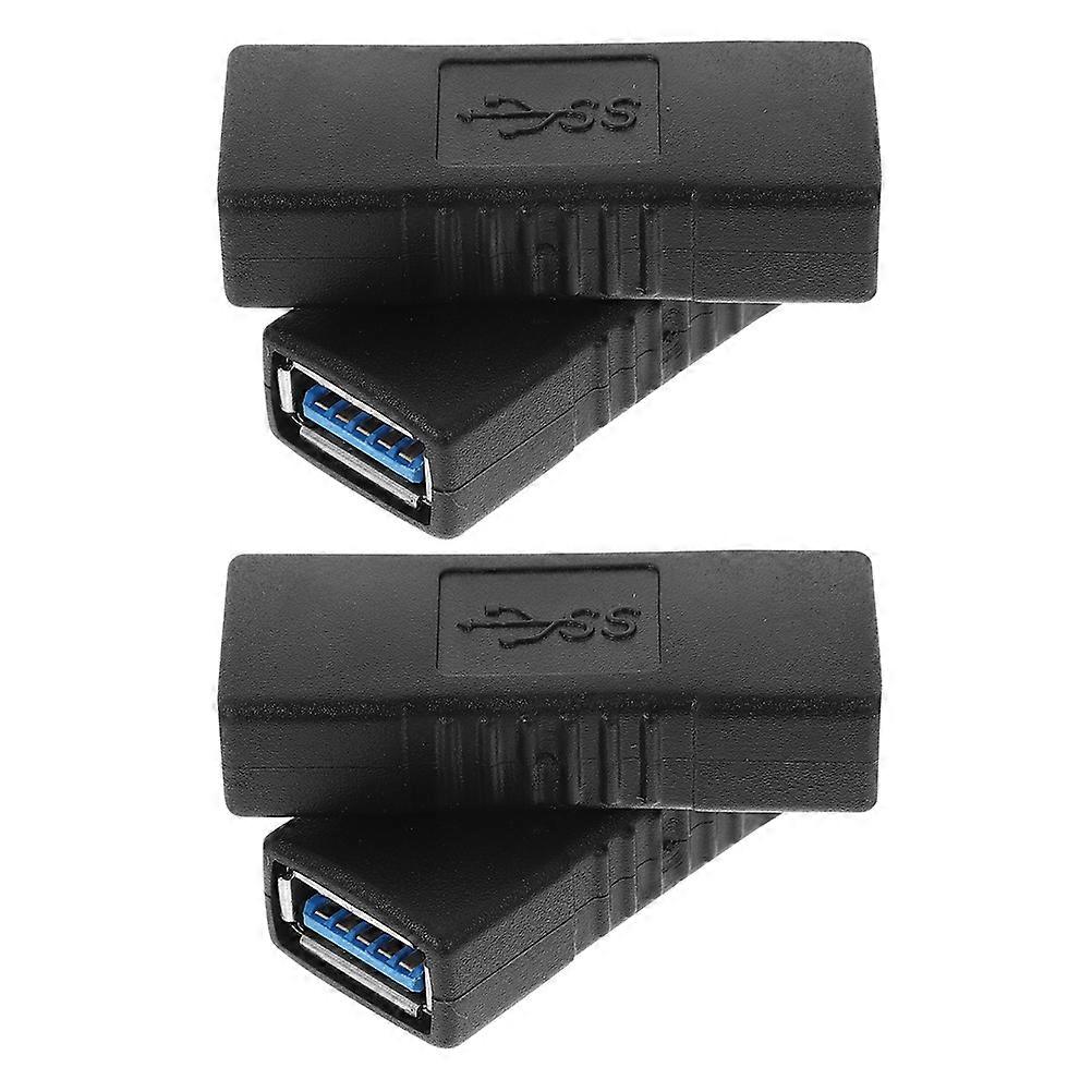 Dual Port USB Female to Female Adapter for Reliable Data Transfer 12Pcs Set