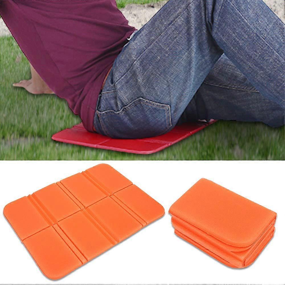 Outdoor Waterproof Picnic Mat Pad Foldable Cushion For Camping XPE Material Orange