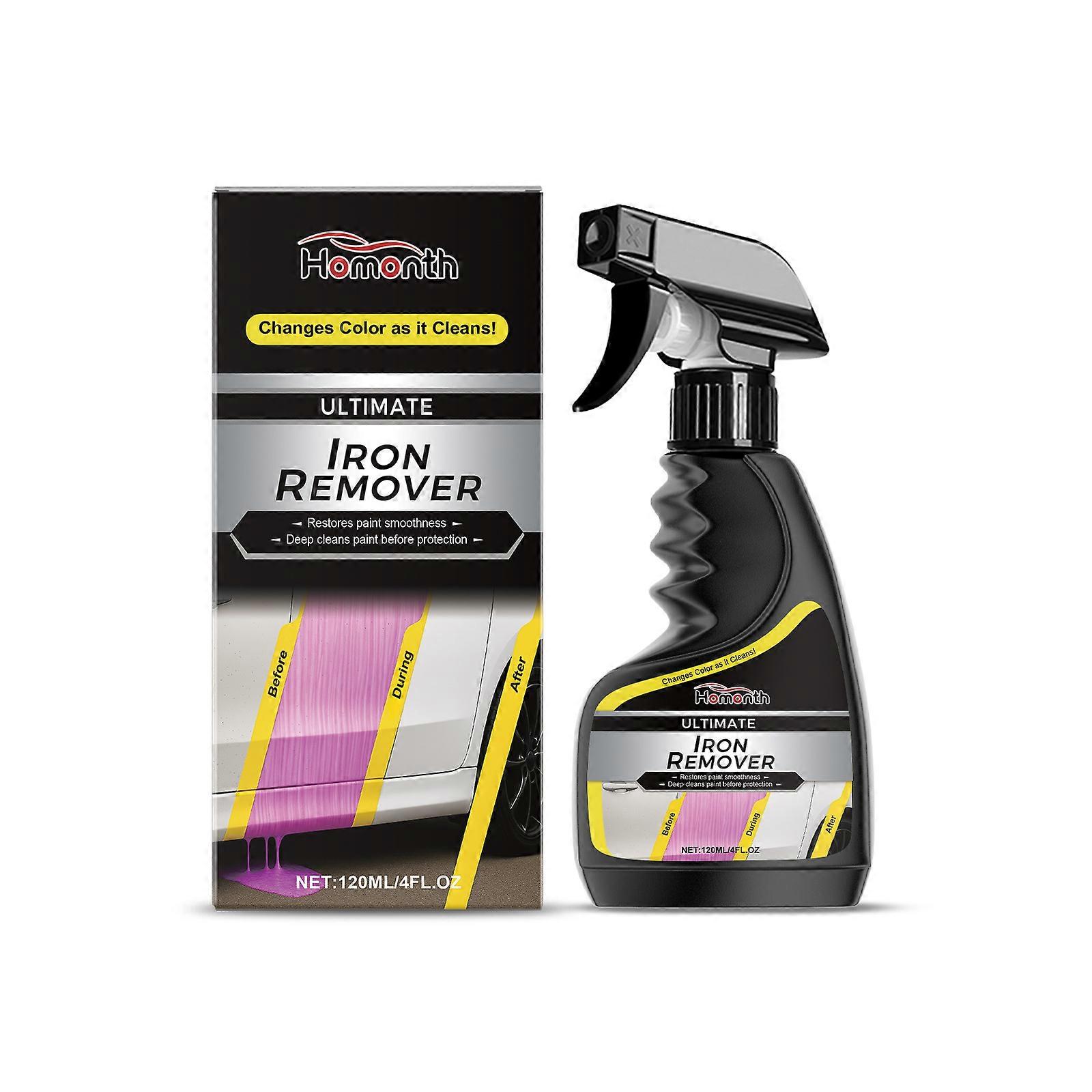 Bilrustfjerner rengøring af bilfælge metaloverflader fjernelse af rust ren dekontaminering lys rengøringsmiddel 1