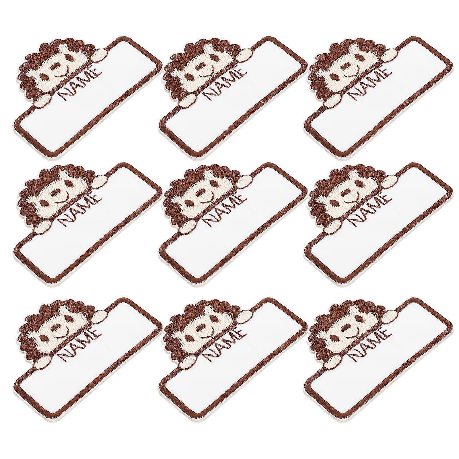 Clothing Name Labels Iron on for Sewing DIY Use 40Pcs Set