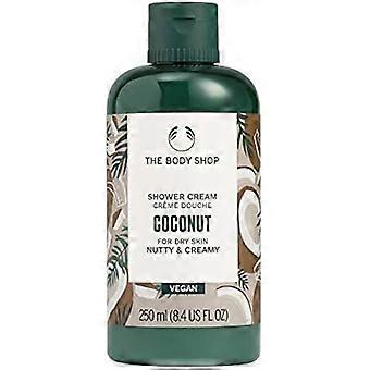 Shower cream - THE BODY SHOP - Coconut - 250 ml - Soap-free - Tropical fragrance