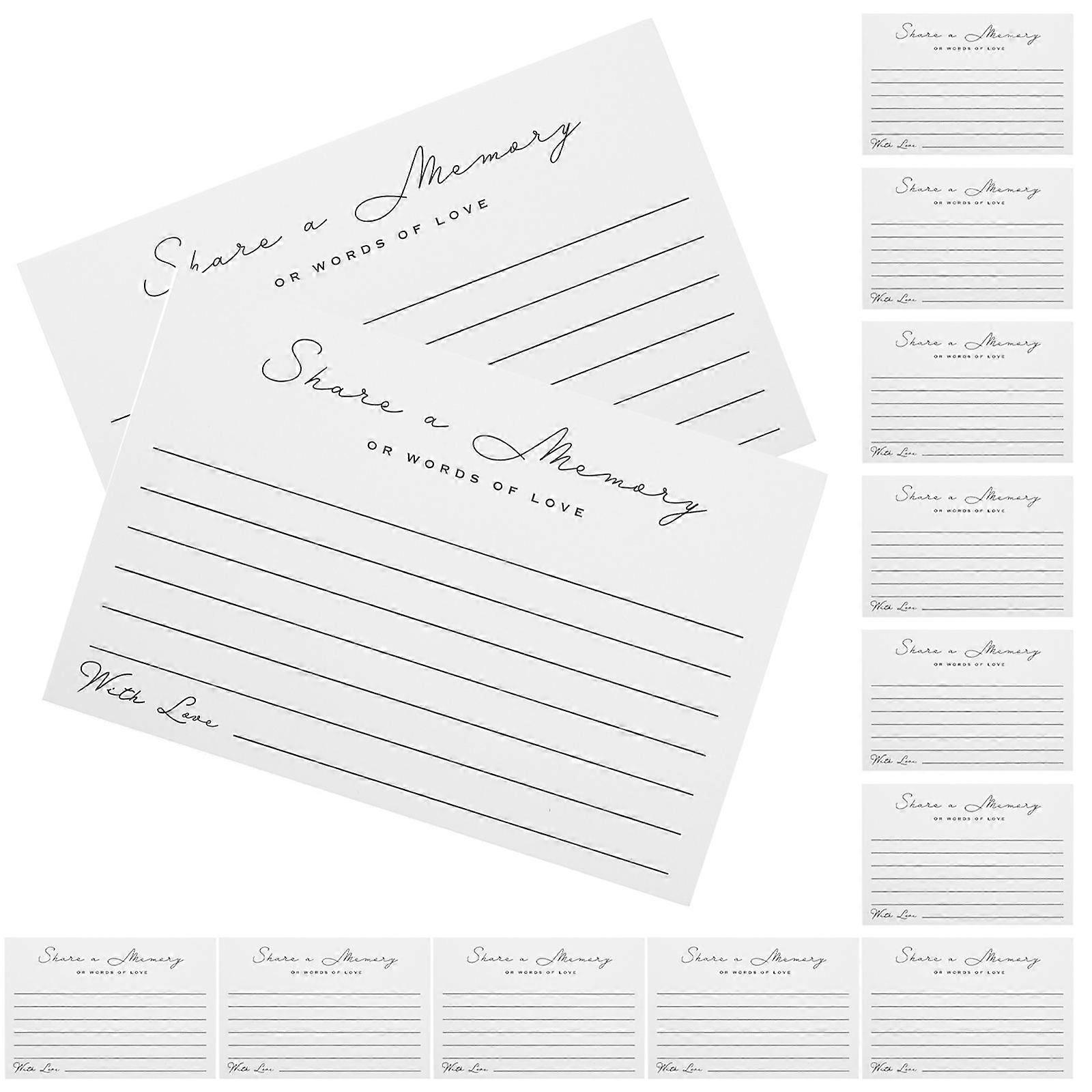 Decorative Paper Greeting Cards for Birthday 150 Sheets Multi-Use White