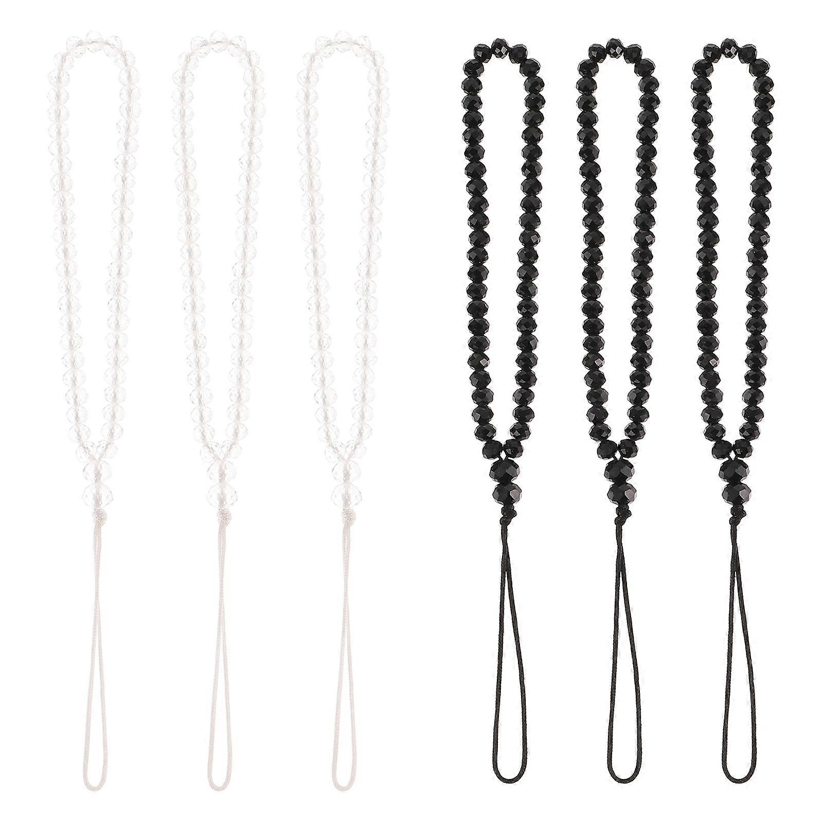 Decorative Phone Chains Beaded Phone Lanyards for Decoration 12Pcs