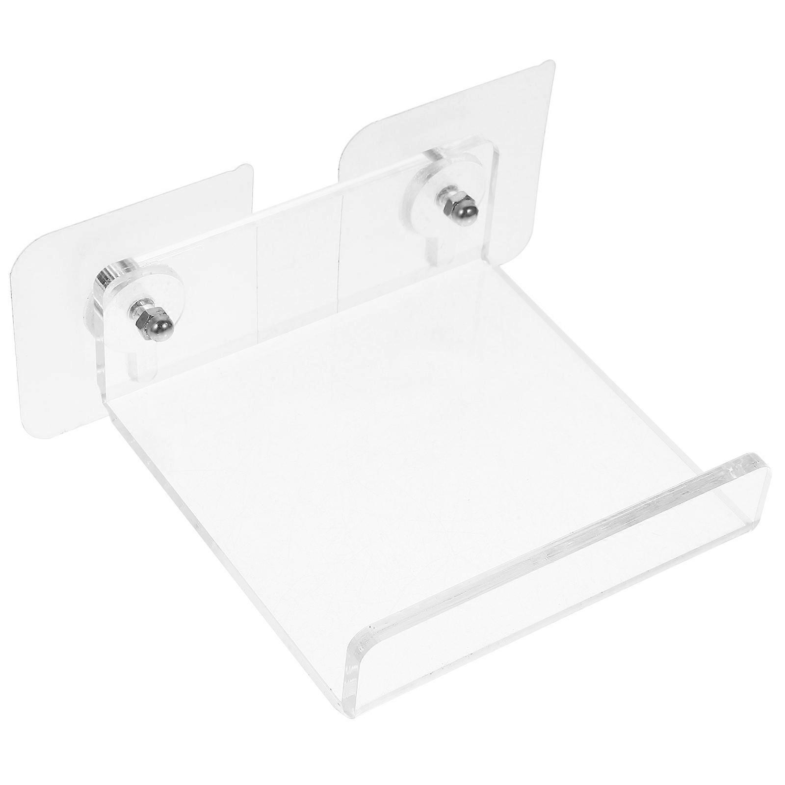 Floating Shelf Acrylic Wall Shelf Bathroom Storage Rack 3Pcs Set