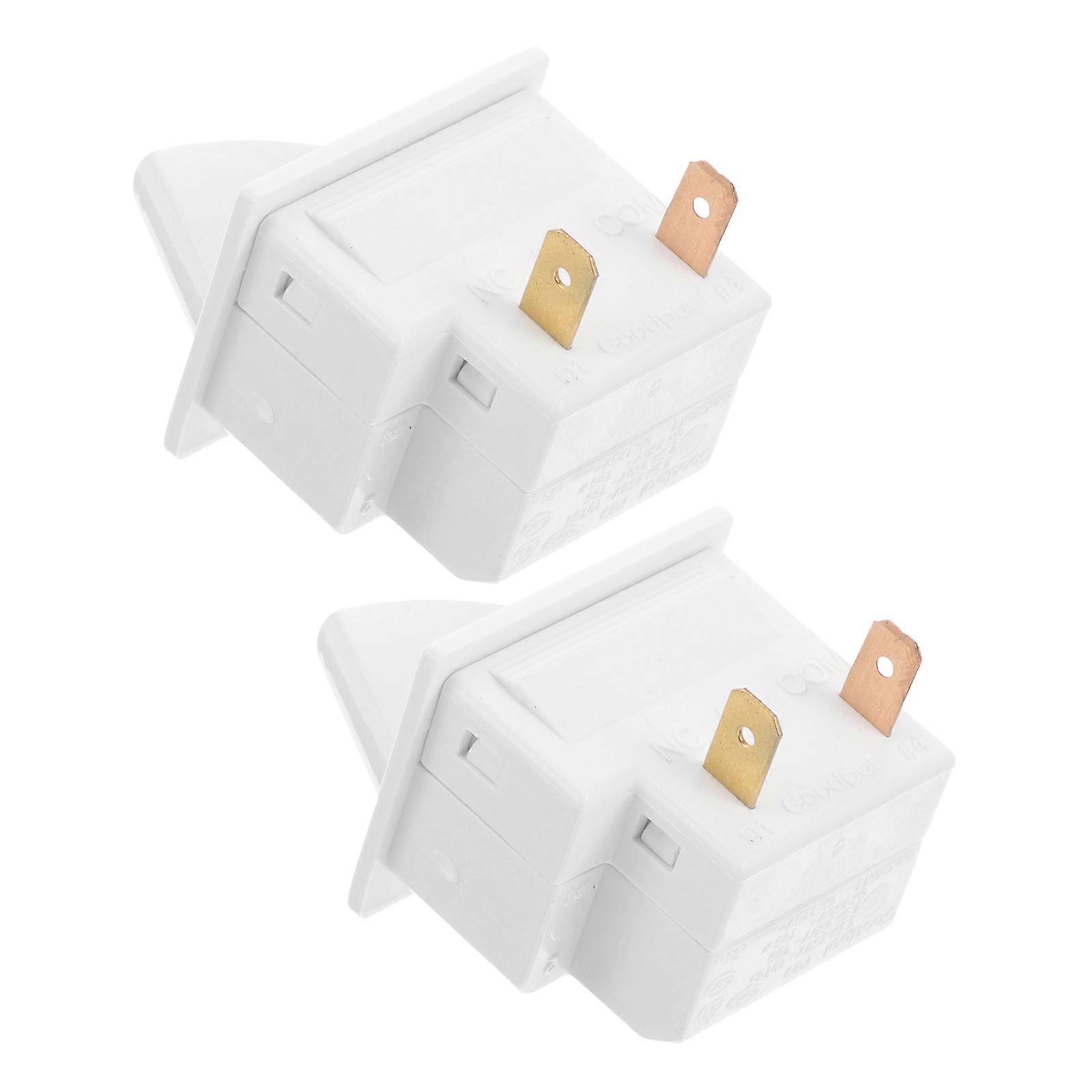 4Pcs Refrigerator Door Light Switch for Replacement and Repair Use