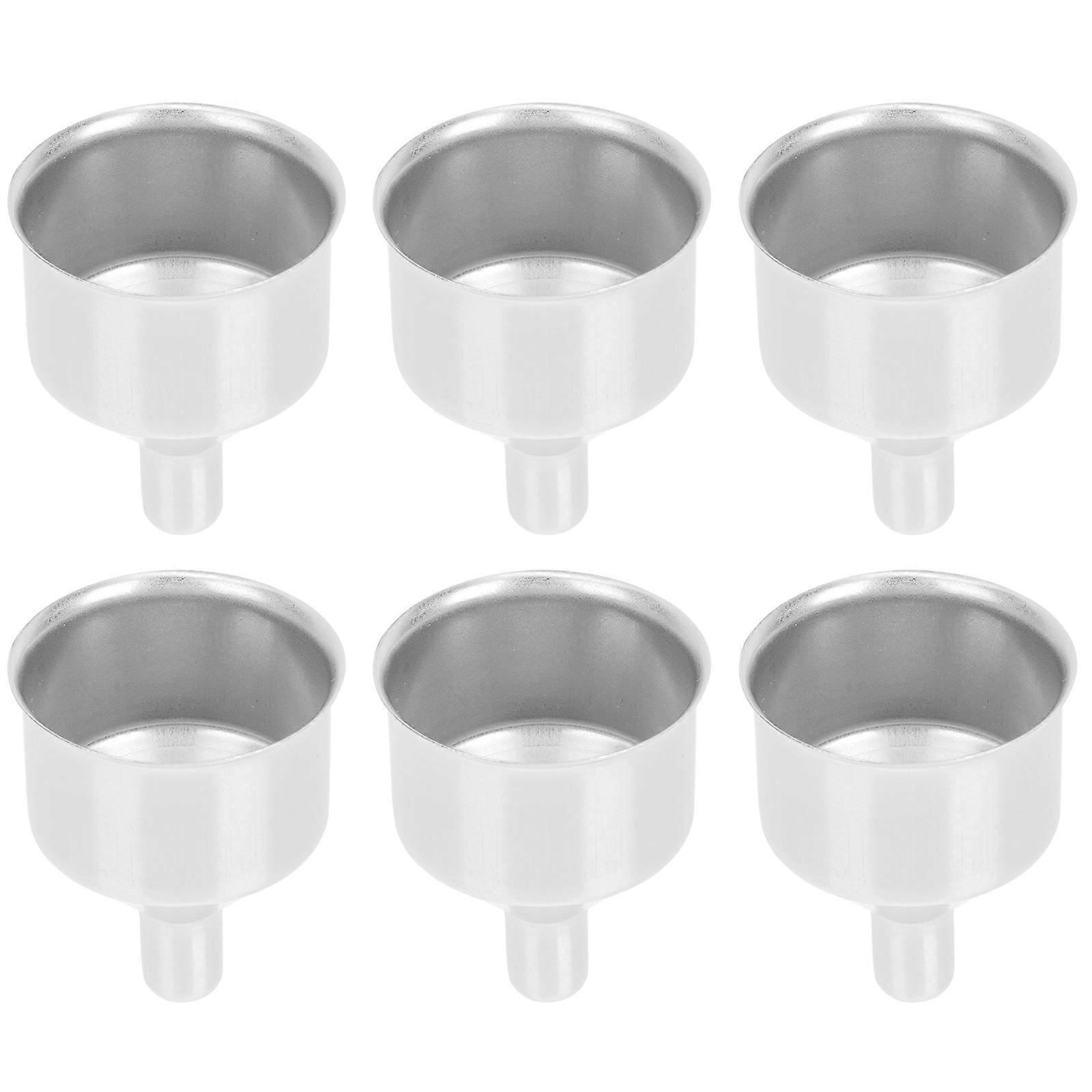 Portable Stainless Steel Funnels for Liquid Use 18Pcs