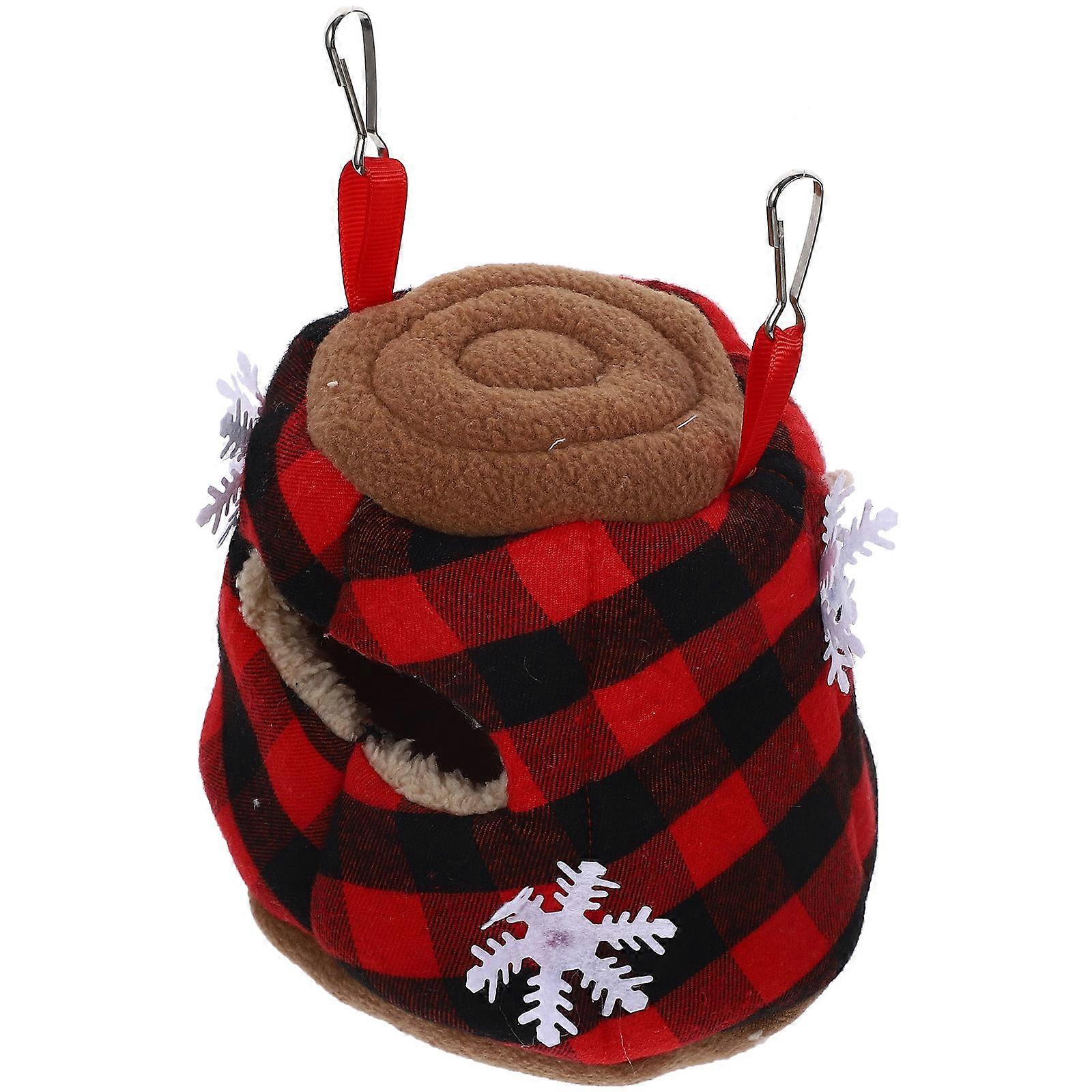 Comfortable Hamster Hammock Cotton Bed for Warm Sleep 2Pcs Hanging