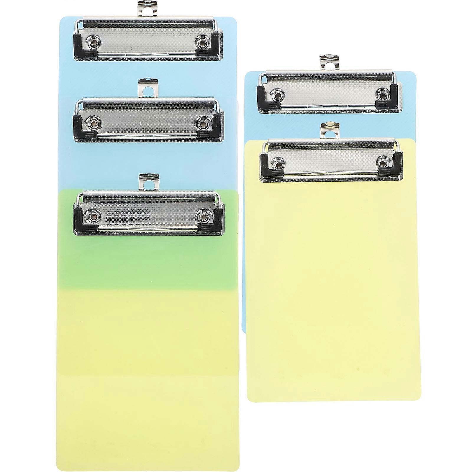 Colourful Clipboard Tiny Clipboards Pack for Writing 25Packs