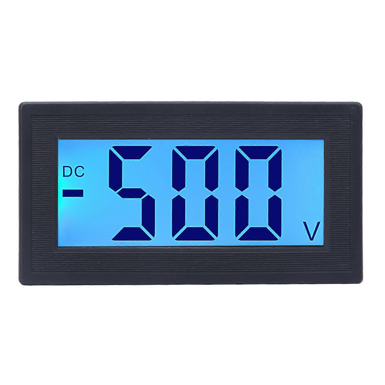 YB5135DB DC Digital Voltmeter LCD Display Voltage Meter AC100-240V Power SupplyDC 0-500V