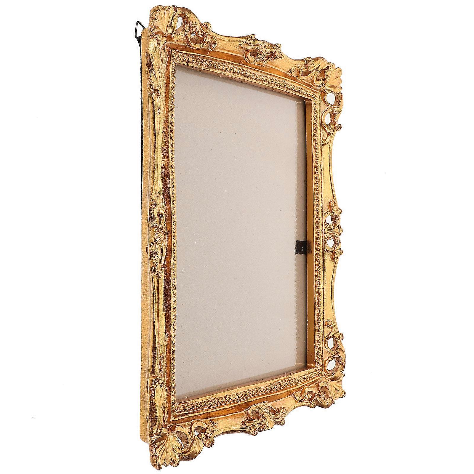 European Style Photo Frame Multi-Functional Resin Frame 2Pcs Display