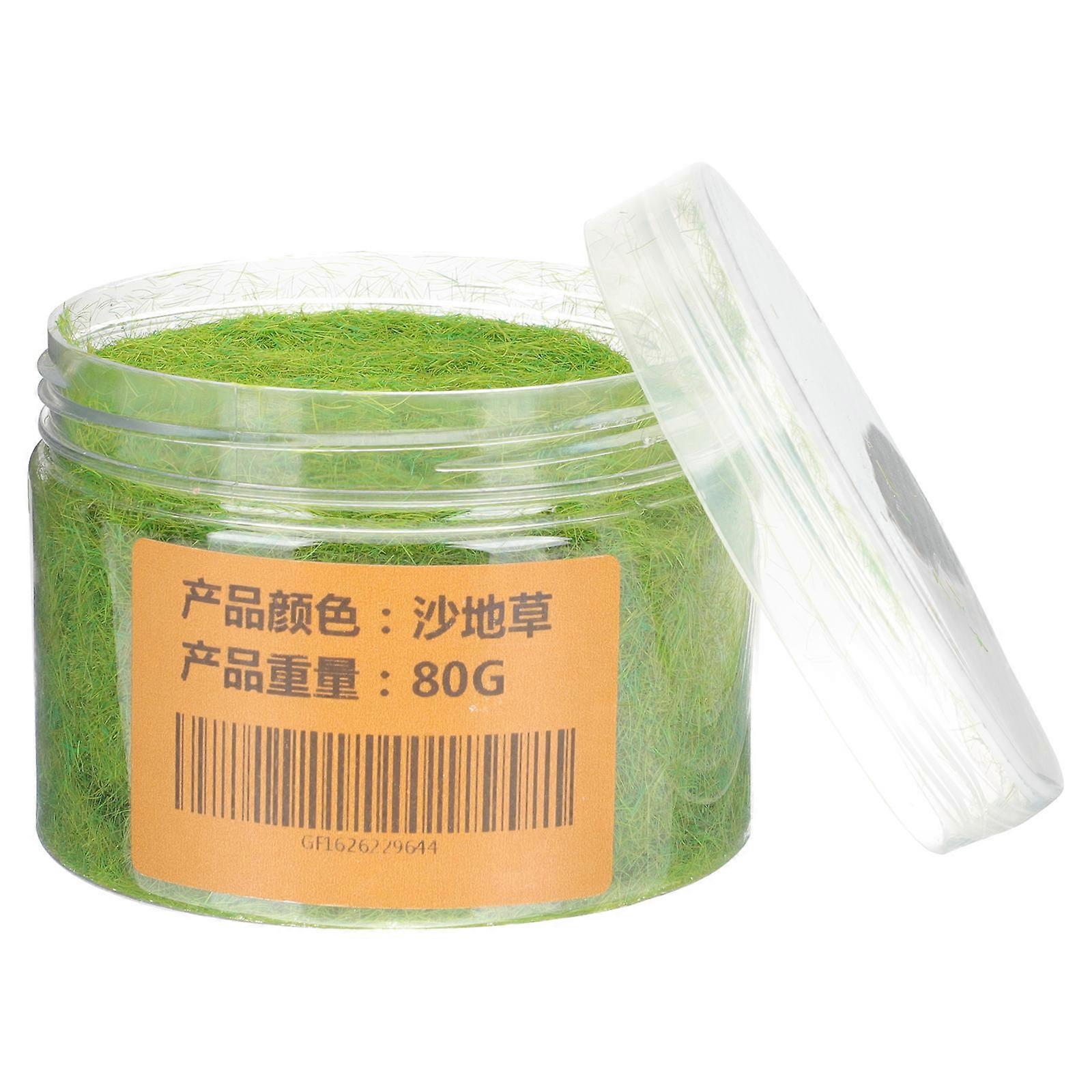 Sand Table Model Grass Powder Simulation Lawn Moss Powder for Decor 1 Bottle
