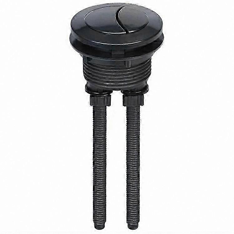 Universal Dual Push Toilet Flush Button, Round Switch for Size S Tank