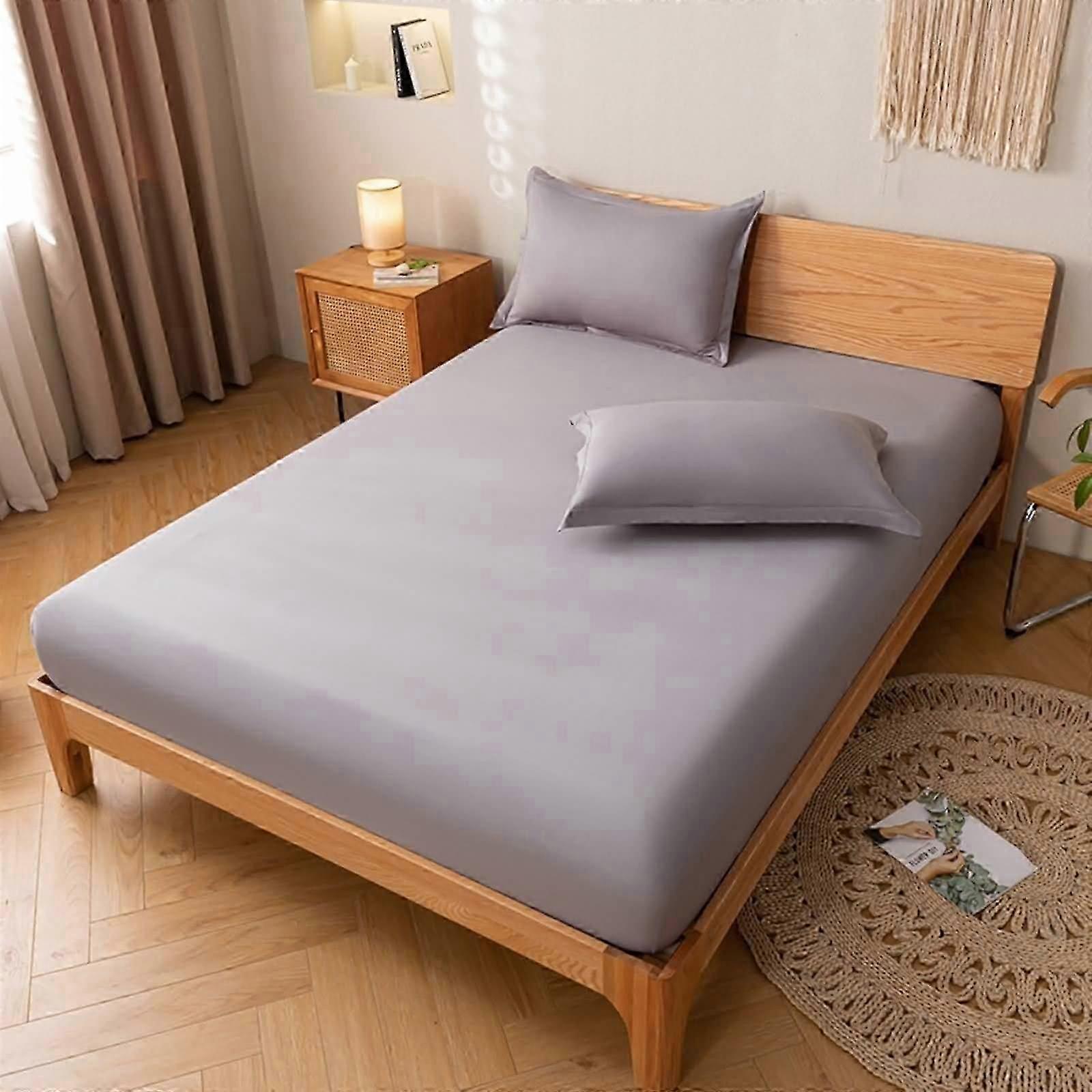 Soft & Breathable Fitted Bed Sheet TwinXL (79 x 47)