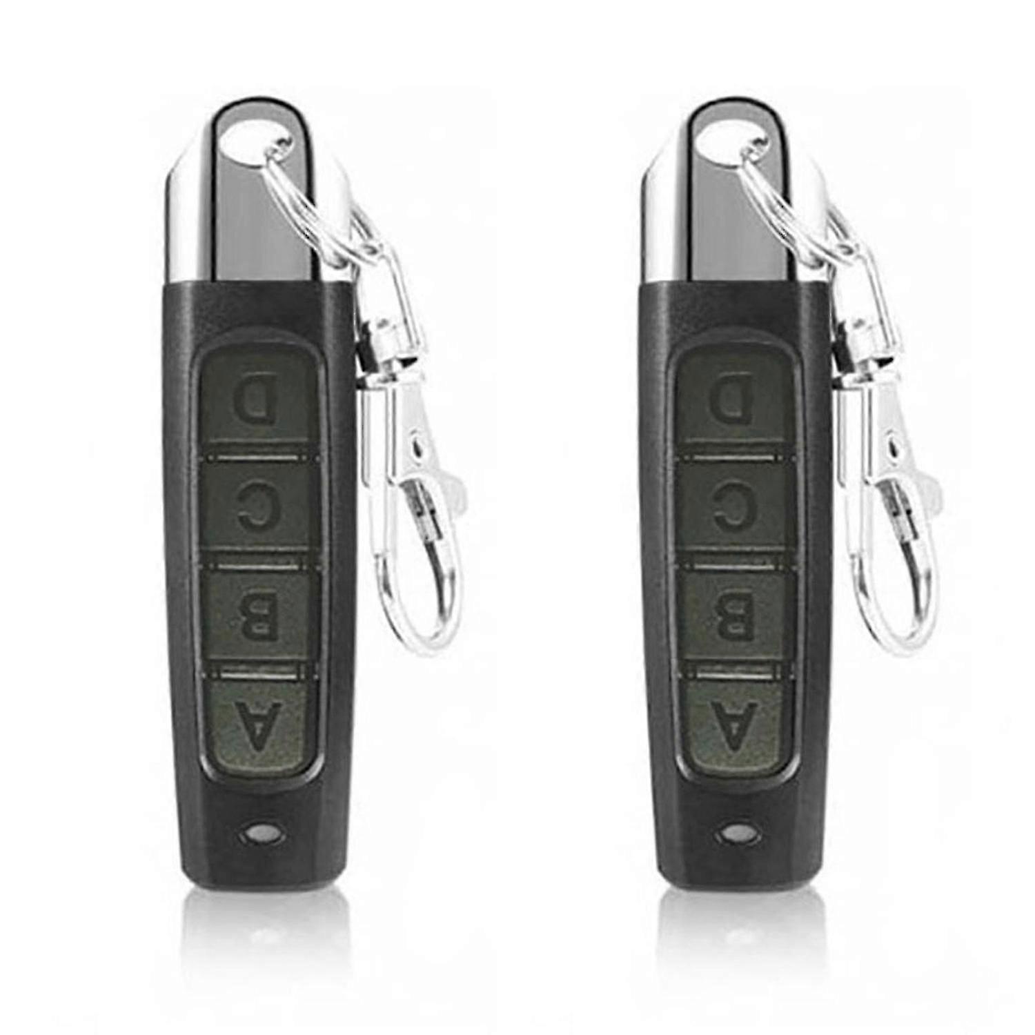 Exquisite Remote Control Duplicator 2pcs 4-in-1 Remote-control Duplicator-black