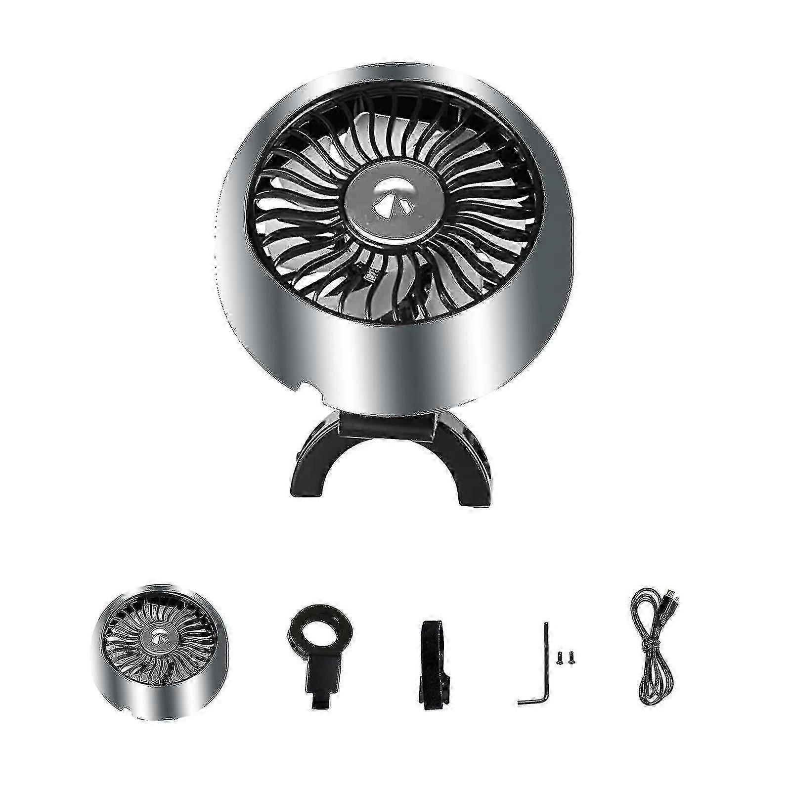 Fan For Peloton Bike Plus,peloton Fan Attachment With Hook Usb Fan,adjustable Angle And 3 Speed,keep Cool When You Ride