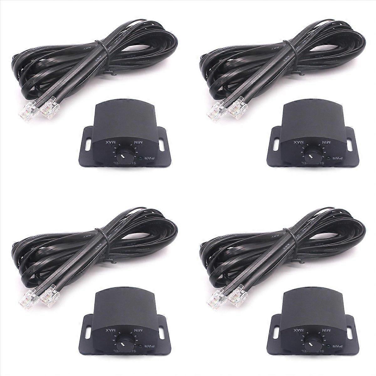 4X Amplifier Replacement Knob Control Remote 6Pin Subwoofer Remote Volumes Adjustment Control Knob f