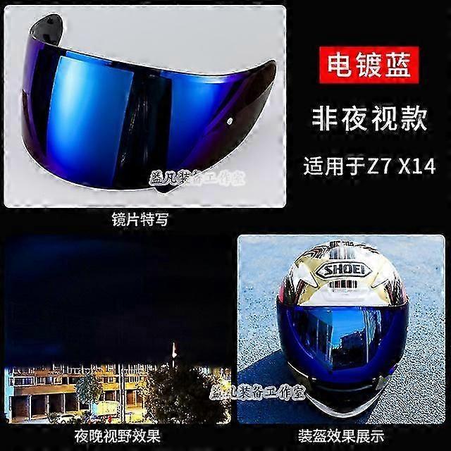 SHOEI X14 Z7 Z-7 CWR1 CWR-1 RF1200 RF-1200 Xspirit X-Spirit NXRフロントガラスオートバイヘルメットレンズアクセサリー用の絶妙なヘルメットバイザー