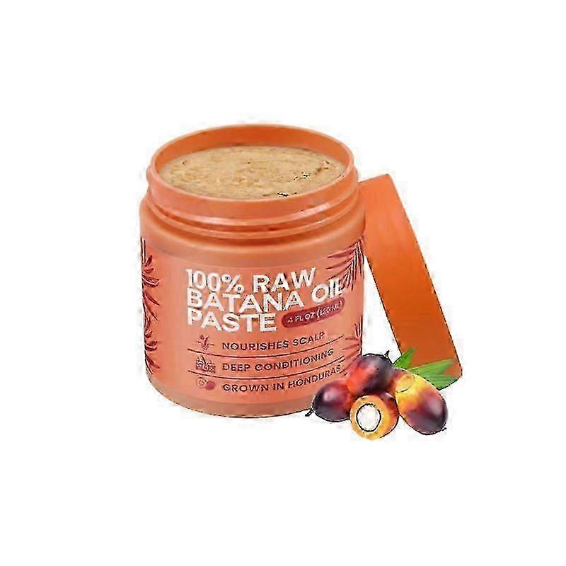 שמן בטנה גולמי לצמיחת שיער - 100% טהור, אורגני 4oz בטנה מהונדורס לשיער טבעי עבה וחזק - Dr. Sebi קוסמה לא מזוקק בכבישה קרה