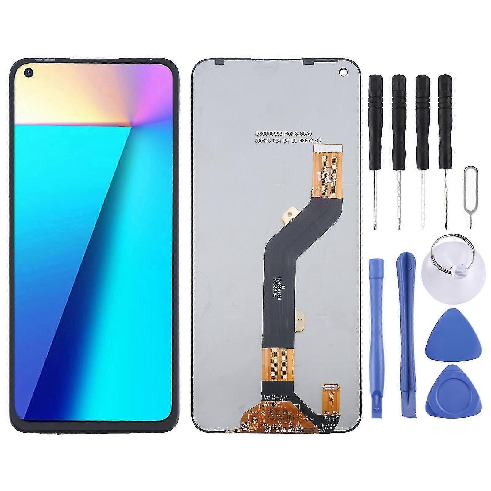 LCD Screen and Digitizer Full Assembly for Infinix Note 7 X690B, X690