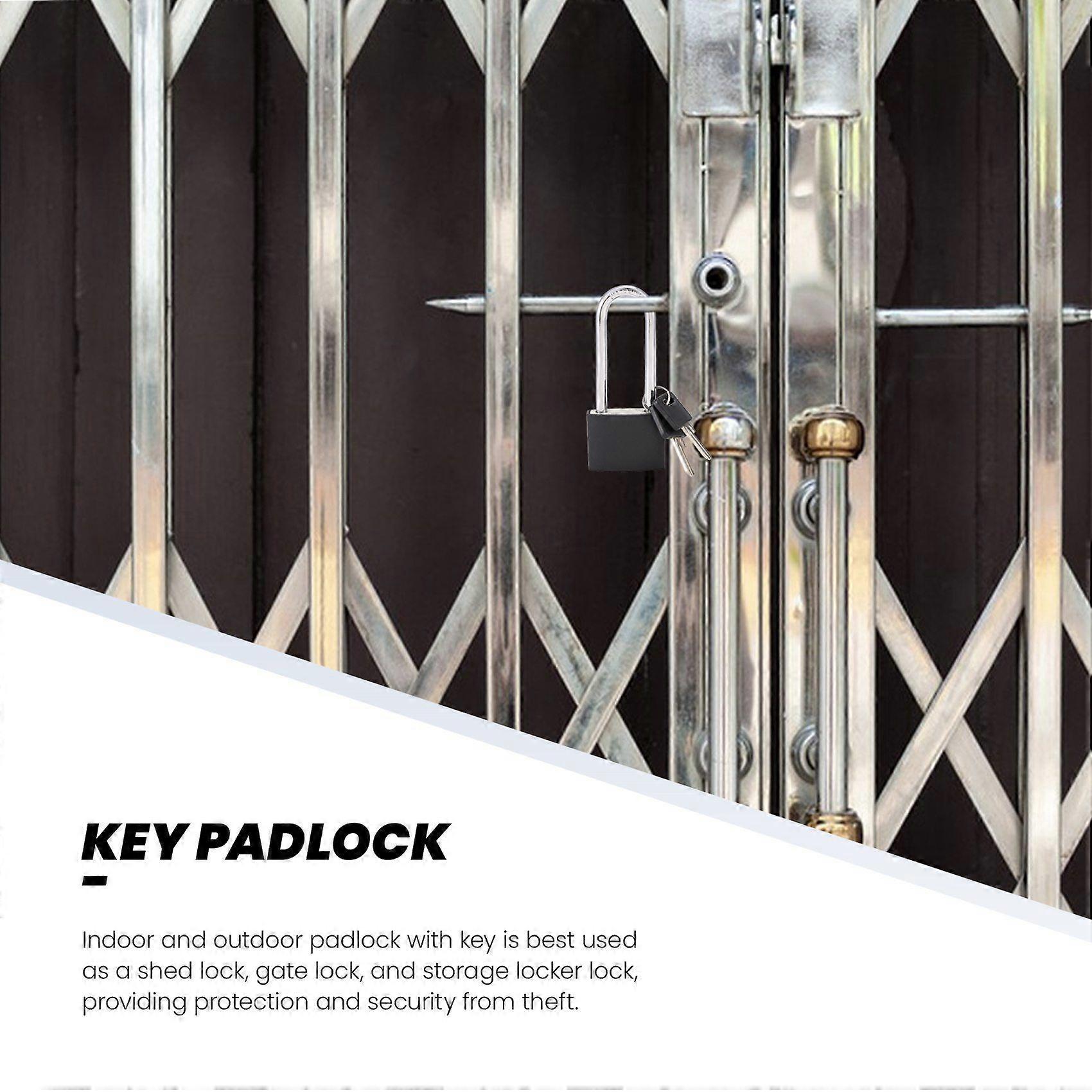 Locker Set Key Padlock, Shackle Outdoor Waterproof Lock Service