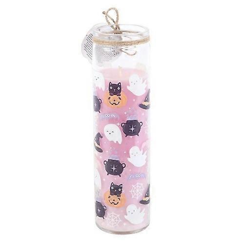 Something Different Candy Apple Pastel Halloween Tube Candle