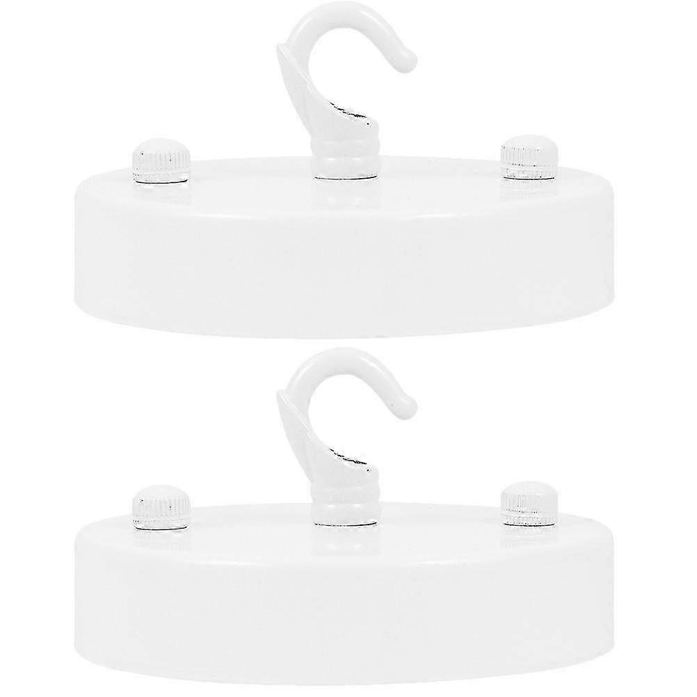 2pcs Ceiling Cover Plate Light Fixture Mounting Plate Ceiling Canopy Accessory Z