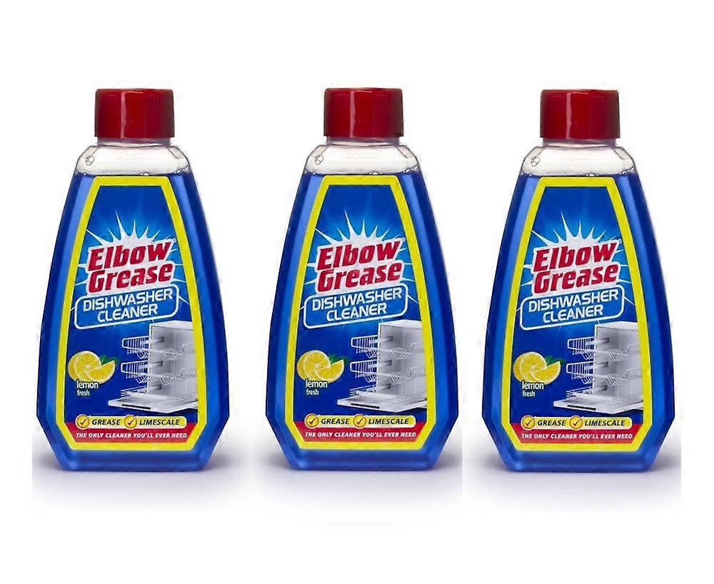 Elbow Grease Dishwasher Cleaner 250ml (3-Pack)