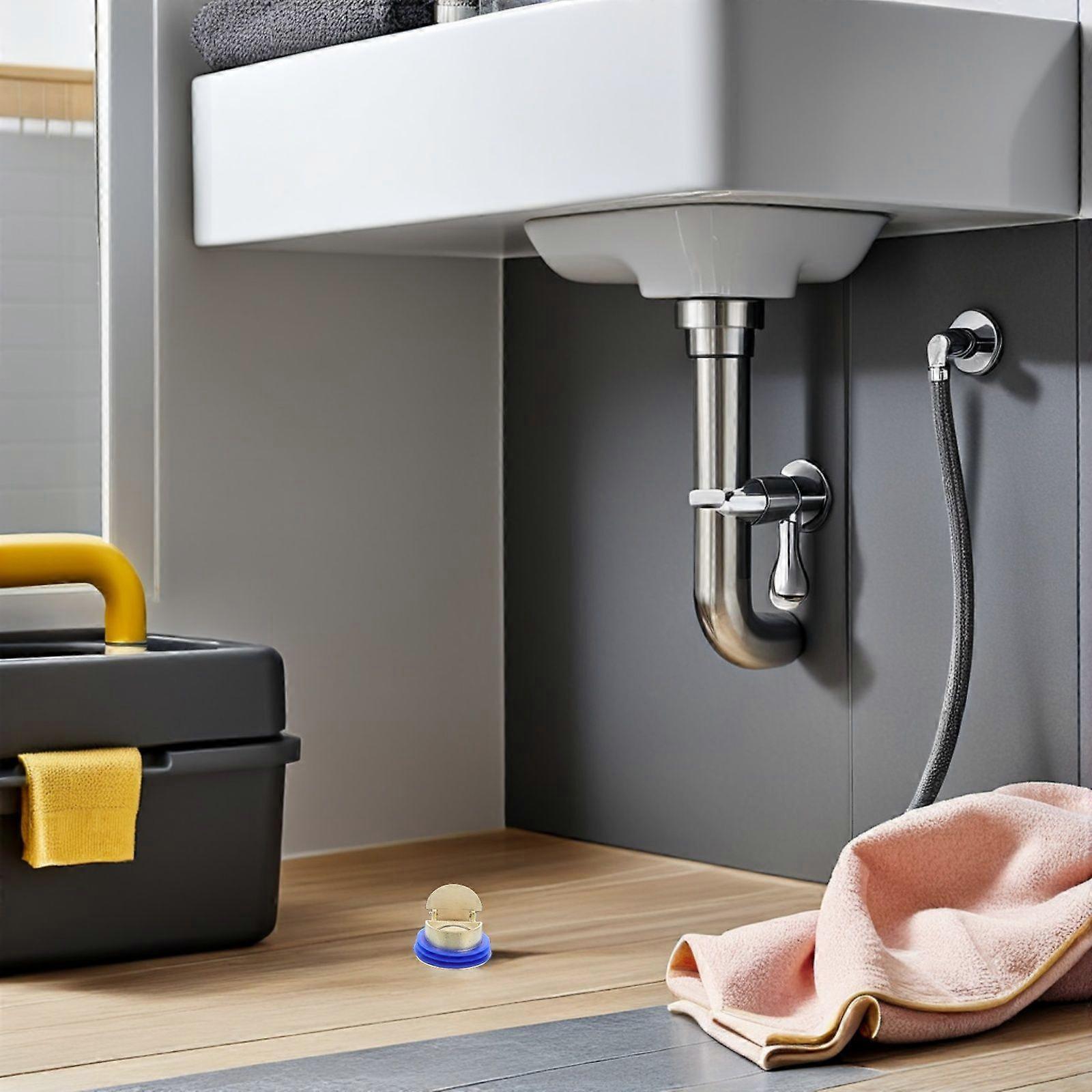 2pcs Anti-Backflow Drain Core Bathroom Drain Plug Sink Floor Insert Water Backflow Preventer Overflow Preventer Shower Floor Core